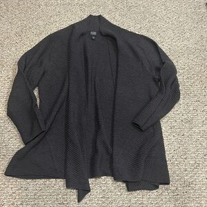 Eileen Fisher 100% Wool Cardigan